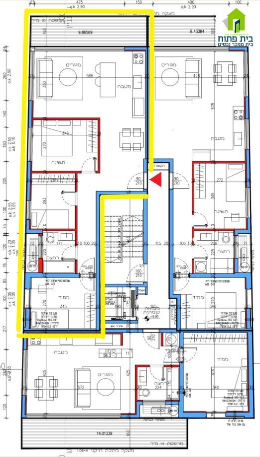 For sale a 4 room apartment