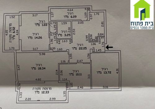 דירה בפוסט מספר: 246797