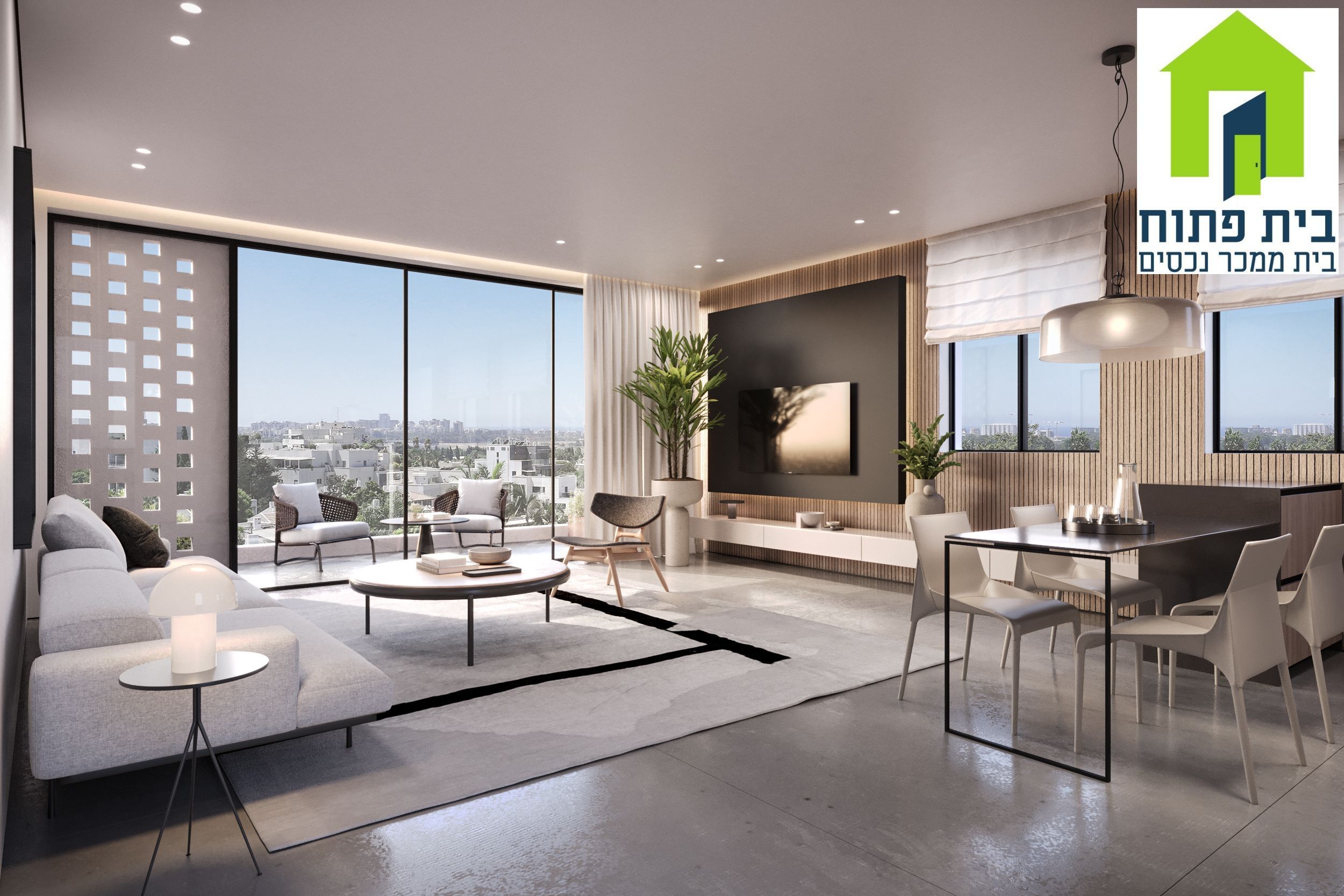 3-room apartment in a new project on Ben Yehuda St