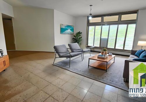 For sale 3-room apartment on King David Boulevard
